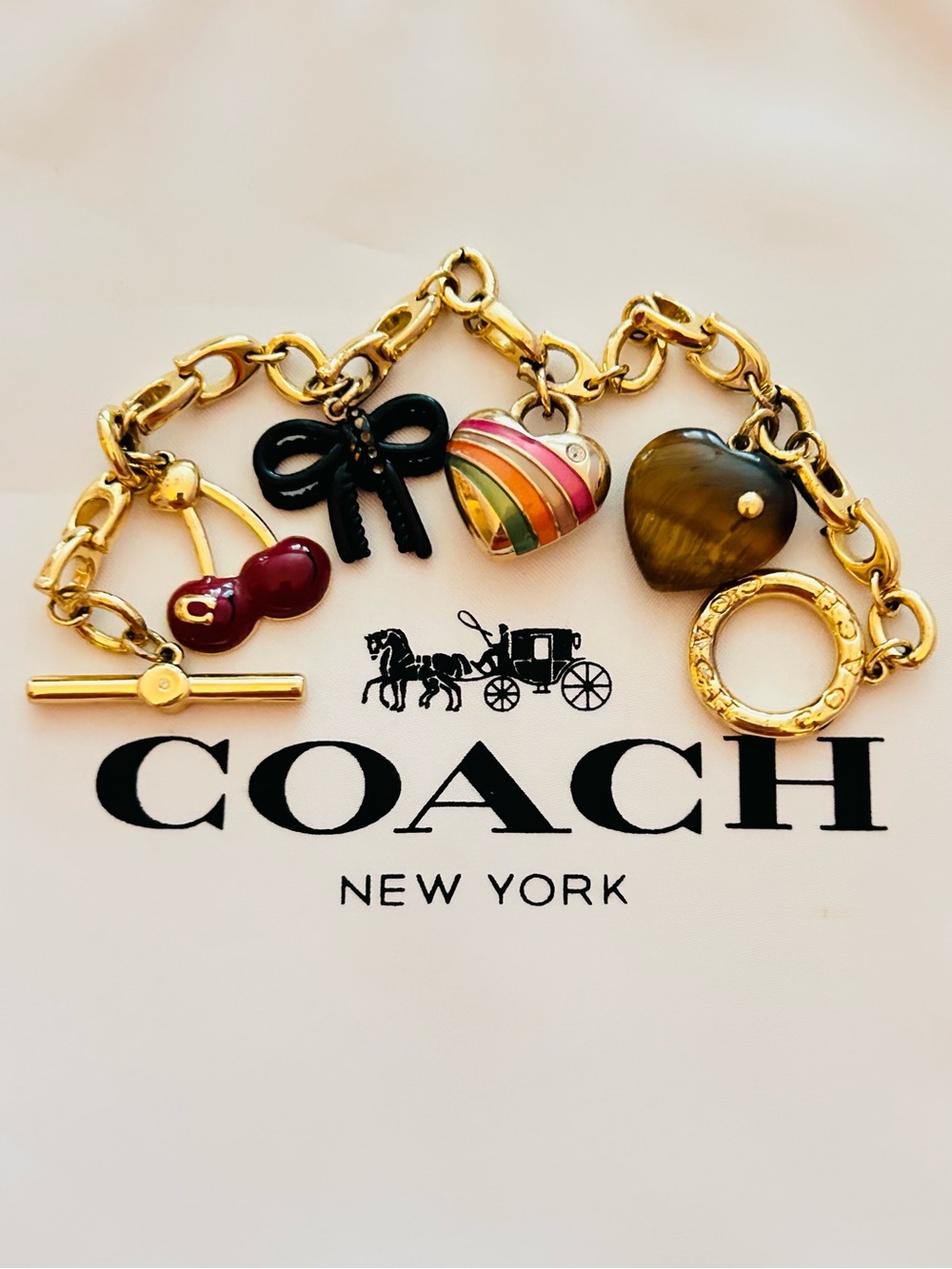 Coach Charm Bracelet